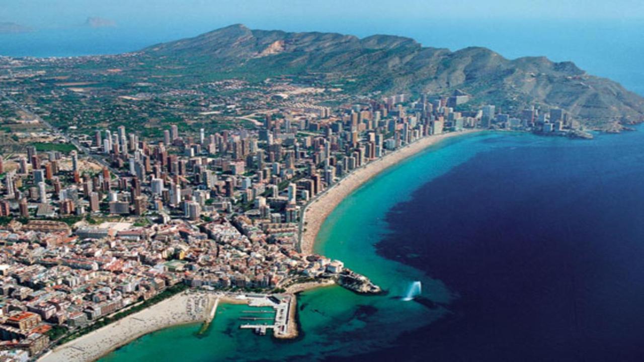 Disponible En Abril-Wifi-3Hab, 6 Pers, -Piscina, Aire Acondi-Parking Opcionable Extra Leilighet Benidorm Eksteriør bilde