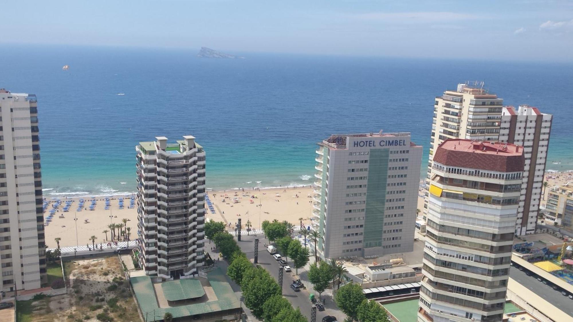 Disponible En Abril-Wifi-3Hab, 6 Pers, -Piscina, Aire Acondi-Parking Opcionable Extra Leilighet Benidorm Eksteriør bilde